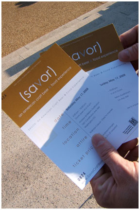 (savor) an american craft beer & food experience